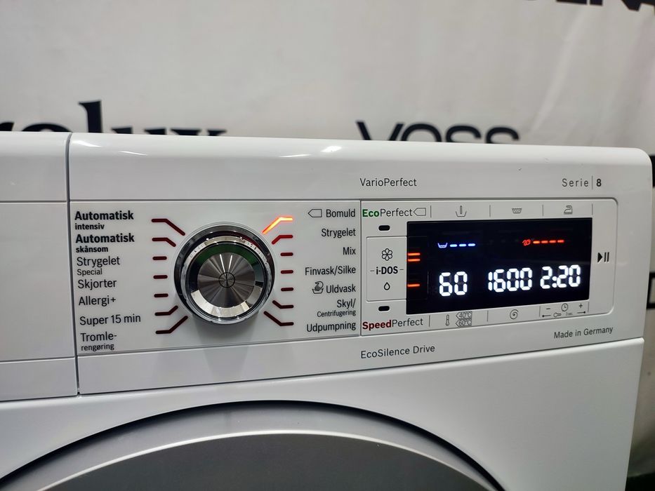 Пральна машина Bosch Serie 8 I-Dos EcoSilence Drive Led підсвітка A+++