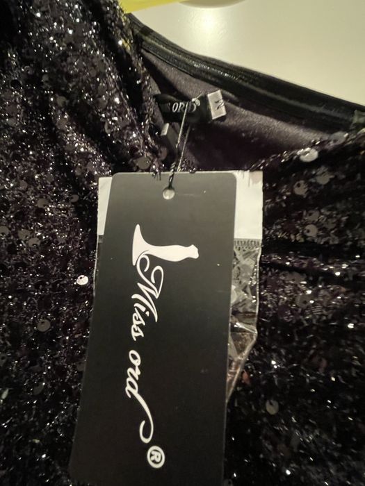 Vestido Miss ord lantejoulas