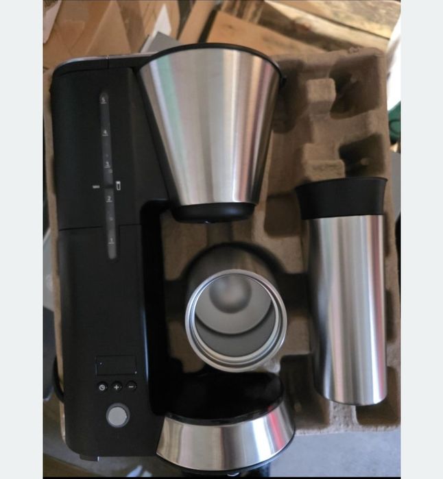 WMF Ekspres przelewowy KITCHENminis ToGo stalowy