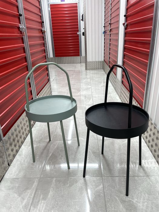 Mesa de Apoio IKEA BURVIK – Verde-Acinzentado Claro – 15 €