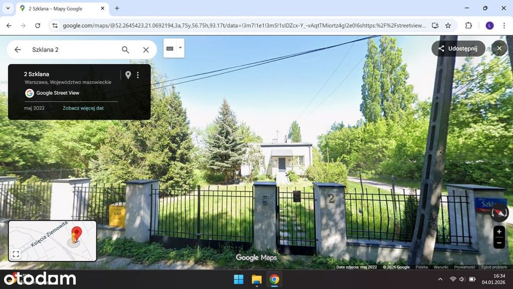 Dom z działką na Targówku