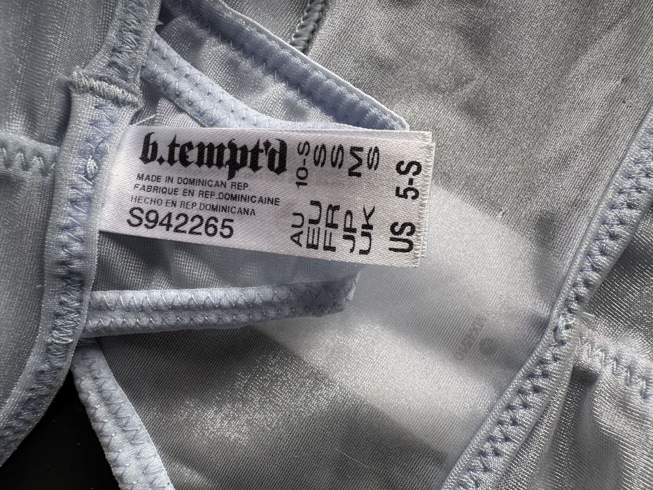 Zestaw biustonosz nowy 75B brytyjskiej firmy b.tempt'd