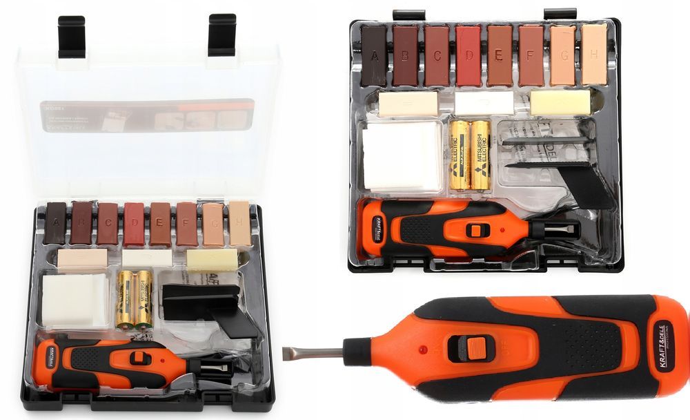 Zestaw Naprawczy Meblowy Panel Podłogowy Wosk Do Naprawy Zadrapań