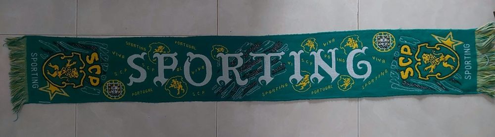 cachecol Vintage do Sporting