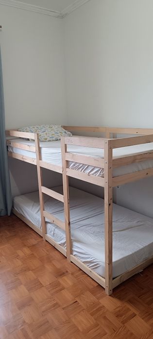 Cama Beliche em Madeira