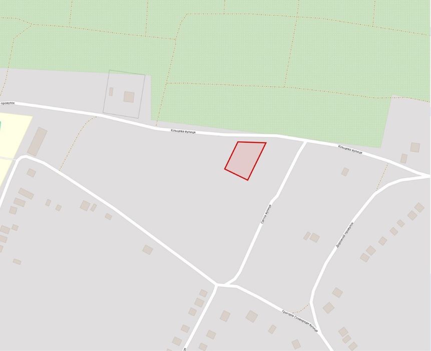Земельна ділянка 17,52 сотки в Руській Лозовій — під житлову забудову