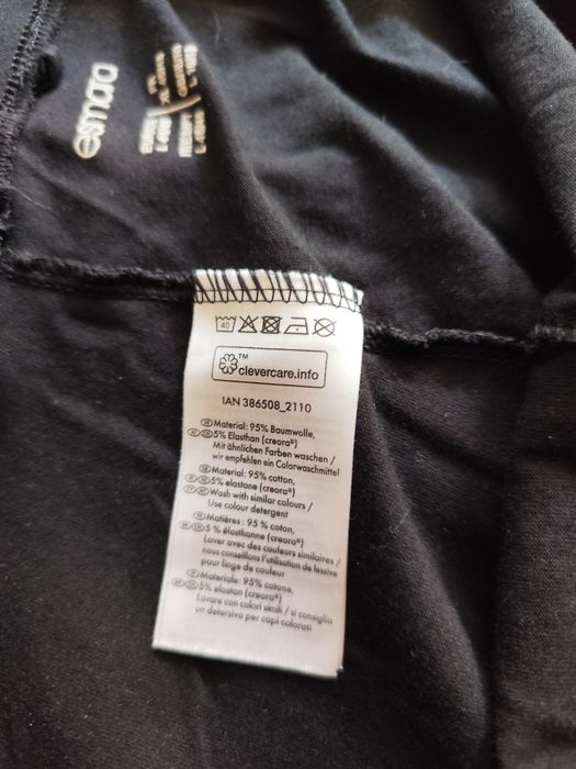 Czarne legginsy Esmara r. XXL/44