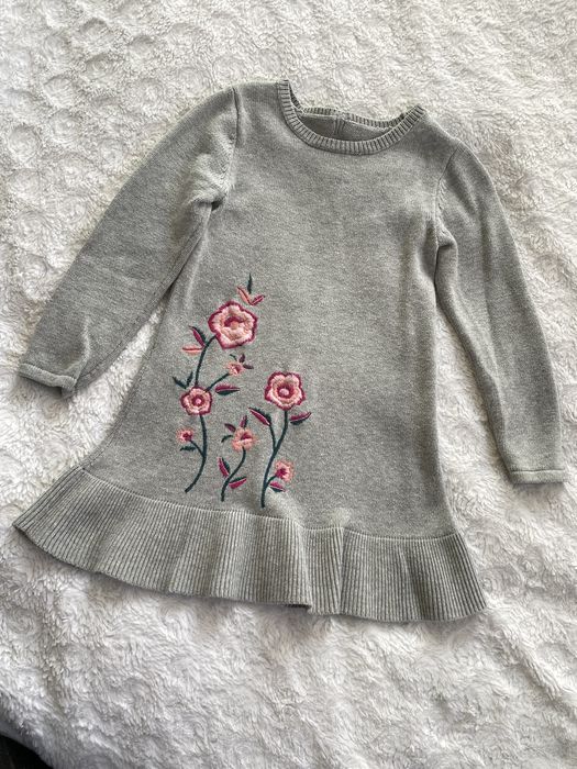 Вʼязана сукня тепла сукня