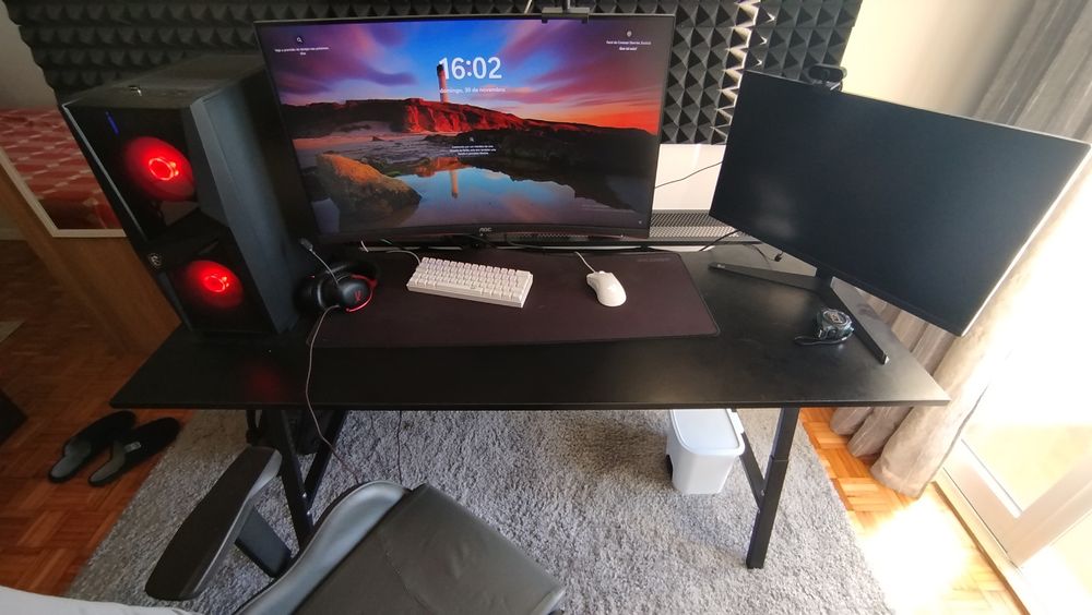 Mesa de escritório 160x80x78