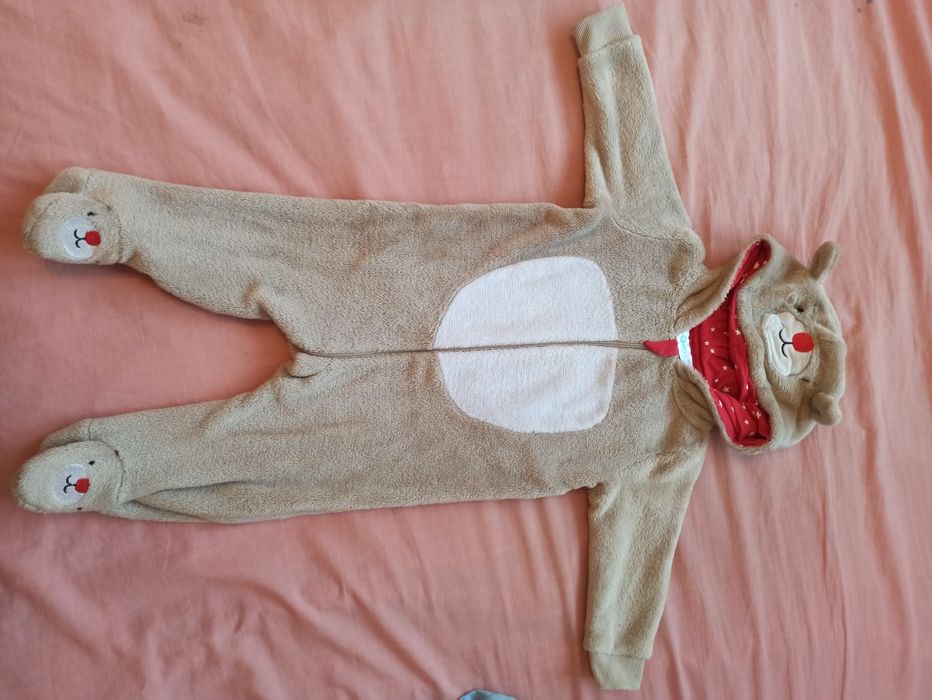 Ciepły pajac 74 kombinezon