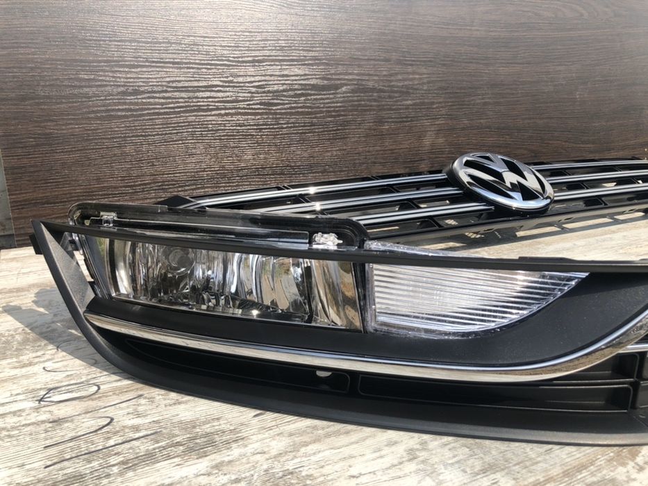 VW Volkswagen Passat B7 USA комплект решеток в бампер. Туманки , птф,