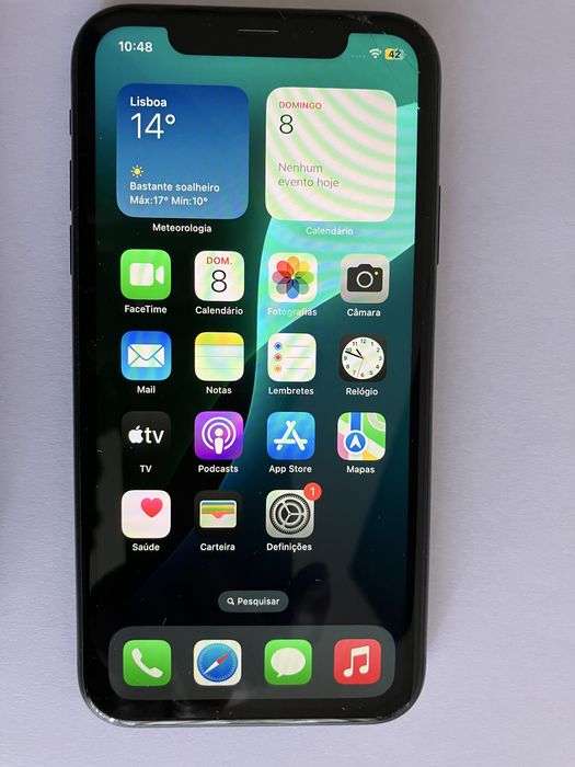 iPhone XR 64GB preto desbloqueado