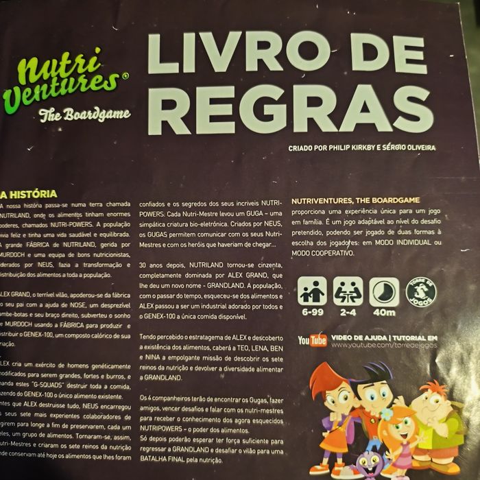 Nutri Ventures (Como Novo) - Troca por Monopólio