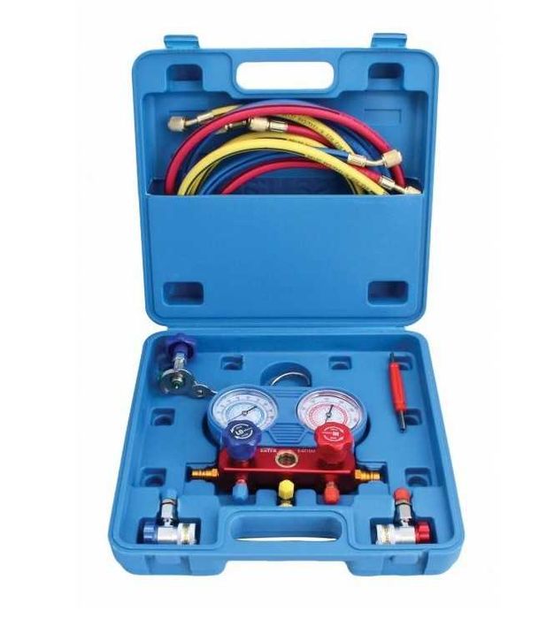 KIT TESTE VAZAMENTO E ENCHIMENTO AC/ R134A- SATRA REF: S-AC134A