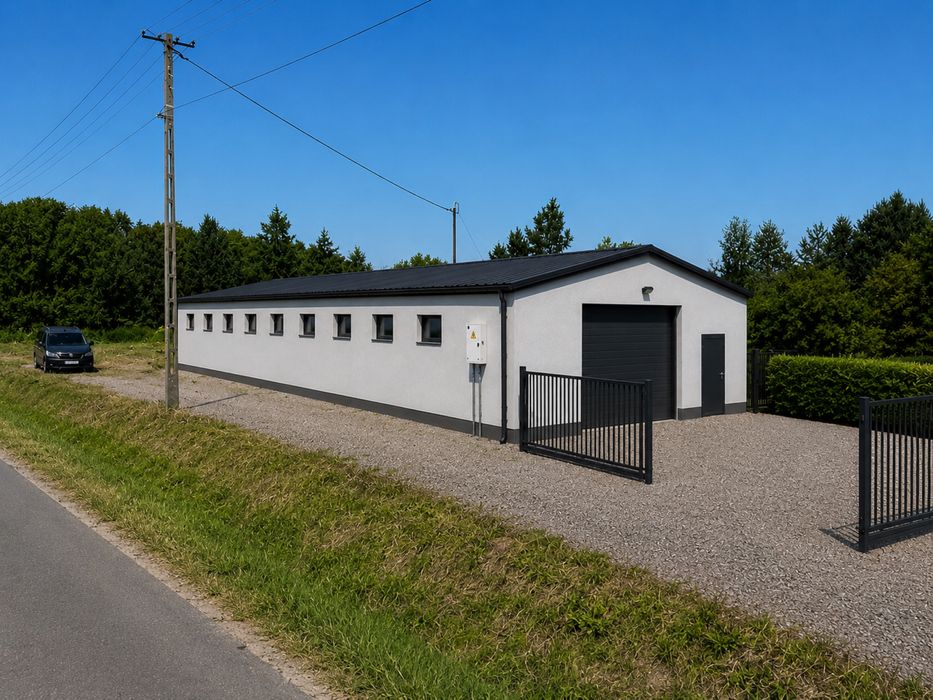 Magazyn, Hala,Budynek, Pieczarkarnia 162m² dzialka 22ar