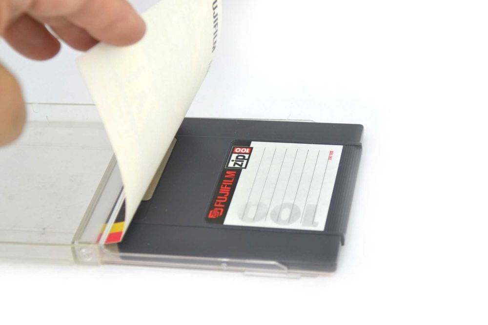 stara retro dyskietka Fujifilm 100MB Zip100 sprawna do napęd iomega