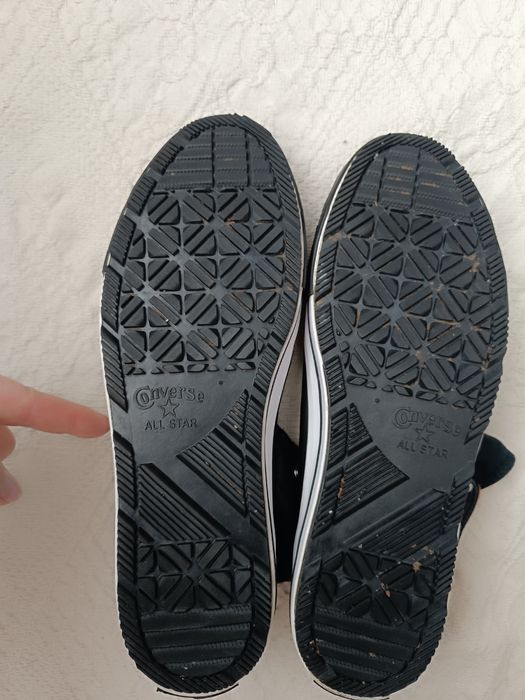 Кеди шкіряні з утеплювачем Converse р.44
