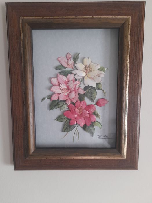 Quadros artesanais três dimensões