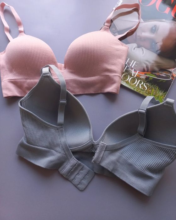 Топ бюстик бюстгальтер в рубчик/без кісточок/нижня білизна