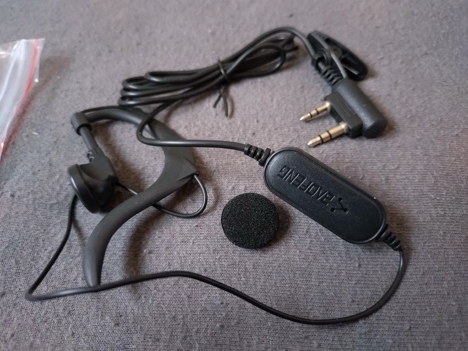 Zestaw słuchawkowy S20 do Baofeng UV-5R BF-888S Kenwood TYT Słuchawki