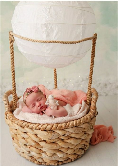 Cesto Balão para Sessões Newborn – Encantador e Fotogénico!