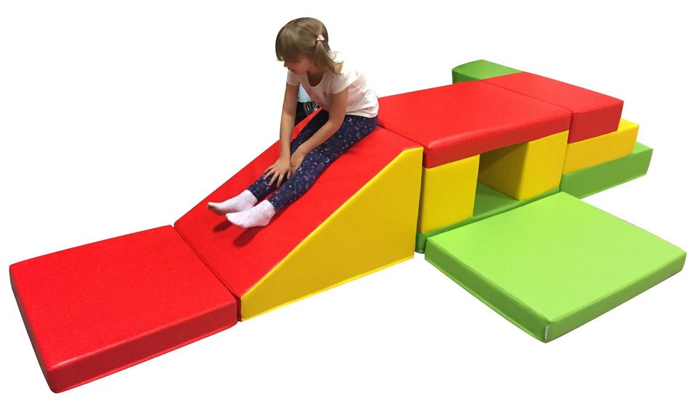 Zestaw piankowy dla dzieci - 6 elementów - tor przeszkód
