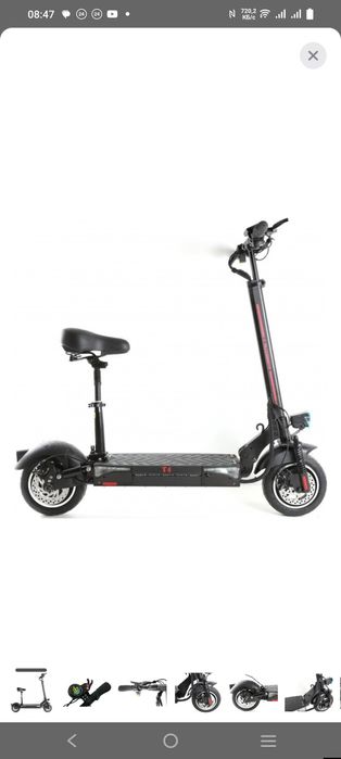 Електросамокат crosser Т4 turbo