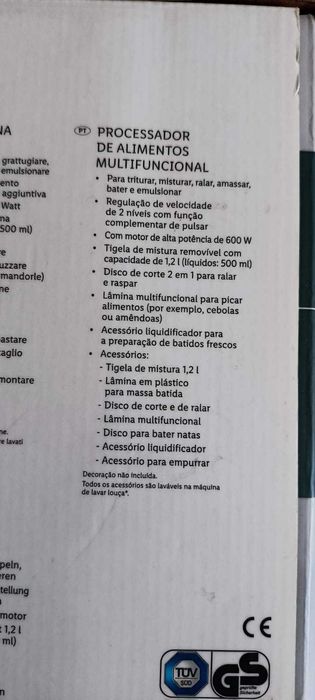 Processador de cozinha - como novo