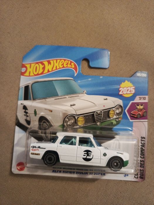 Hot wheels 2025  Alfa Romeo giulia Ti Super
