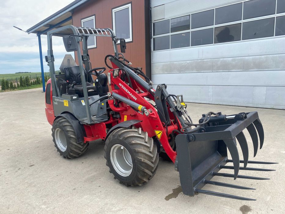ŁADOWARKA WEIDEMANN 1260 KROKODYL+ ŁYŻKA opony 100% Sup Stan schaffer manitu jcb claas,new holland giant thaler
