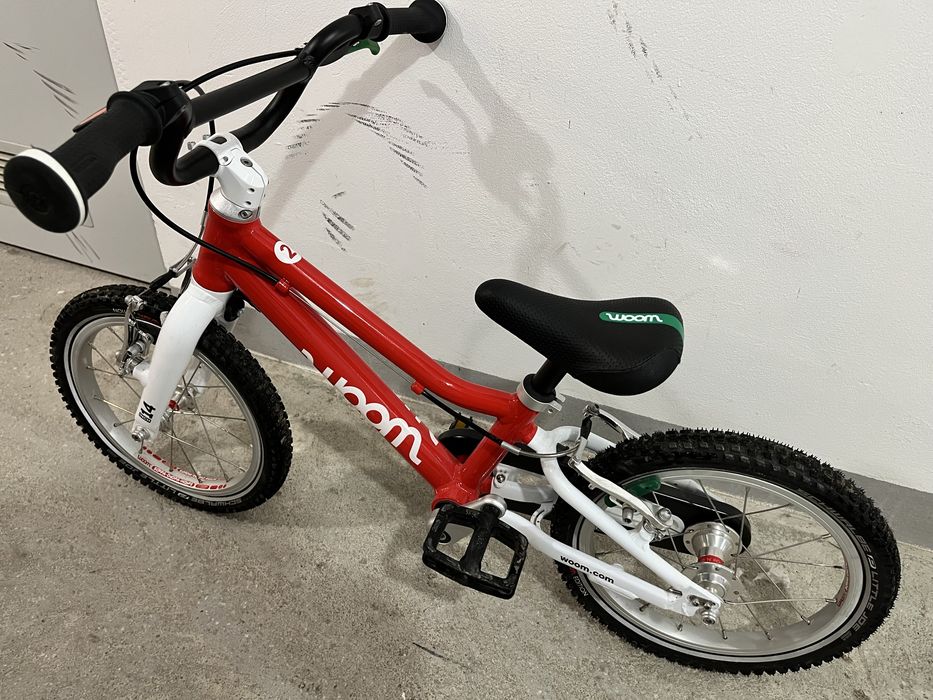 Rowerek woom 2 czerwony gwarancja super stan