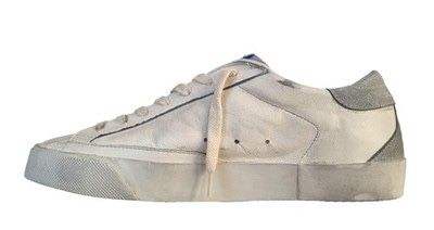 Кеди Golden Goose колір сірий, супер якість
