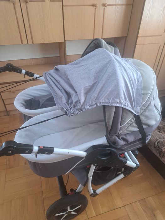 Wozek dzieciecy 3w1 bliźniaczy, duo Danny Sport