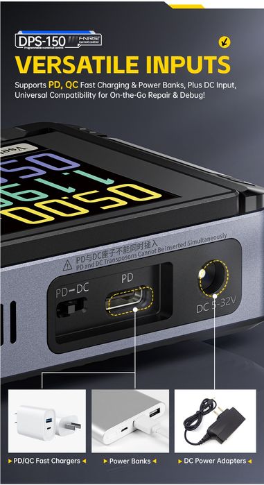 Новые Fnirsi DPS-150 лабораторный блок  питания