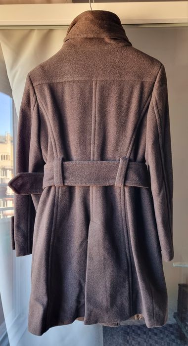 Sobretudo 80% lã Zara