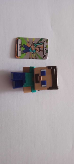 Figurka Minecraft Kinder Joy Steve VC308 i Magma VC 323