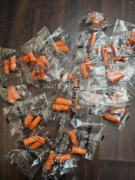 Stopery do uszu zatyczki 25 opakowań