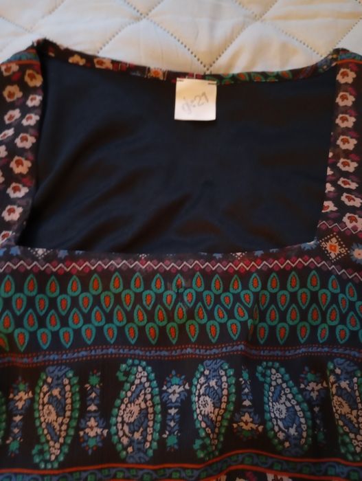 Sukienka George S w etniczne wzory