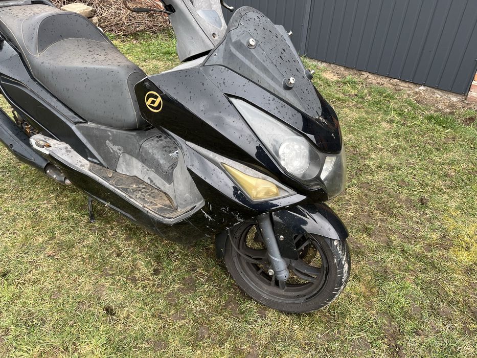 Daelim S300 s3 250 na części kokpit silnik przepustnica lagi osłony