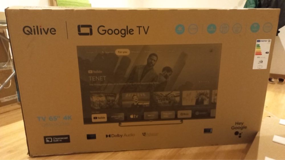 Tv Qilive 65" 4k Smart Android Q65UA231B