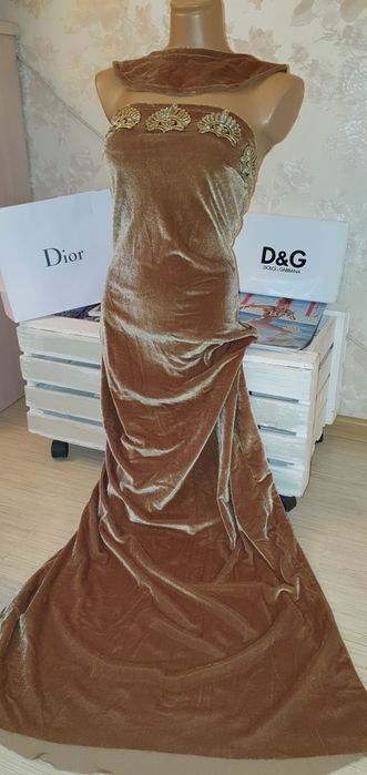 Платье в пол вечерние чёрное, красное, ажурное