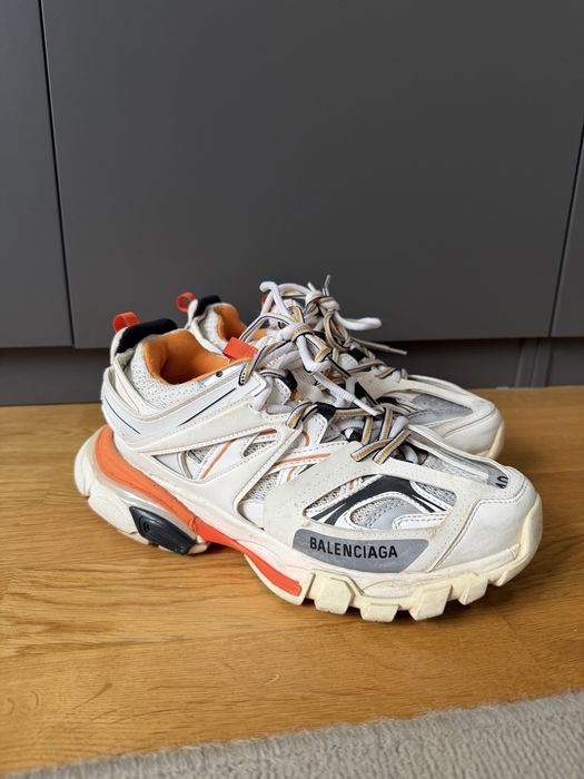 Balenciaga Track biało pomarańczowe 40