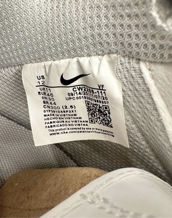 Air force białe rozmoar 44