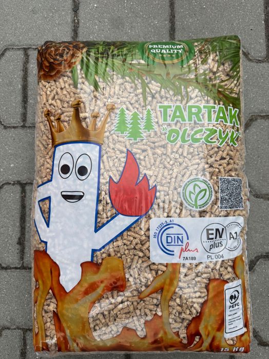 Pellet Tartak OLCZYK PREMIUM !! Dostępny od ręki !!