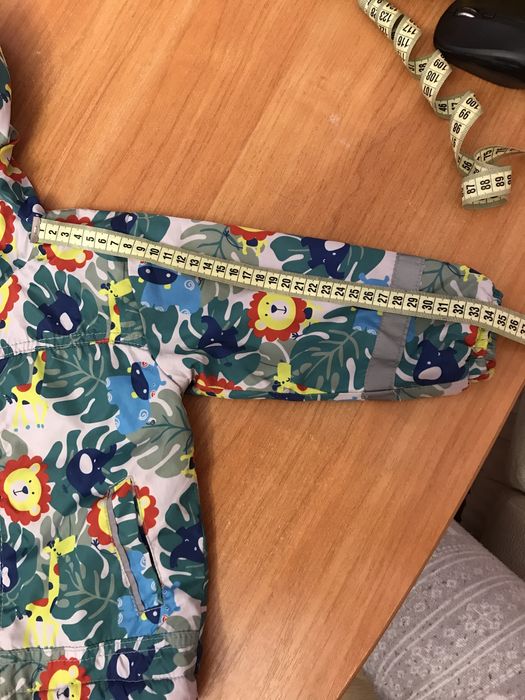 Куртка, ветровка, парка на флисе, мальчик, девочка 12мес 80 см