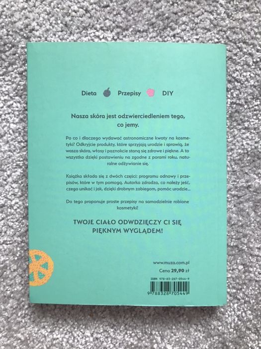 Książka „Beaty and food”