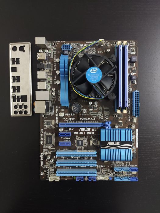 Bundle I7 2600k ASUS P8H61 PRO 8gb DDR3