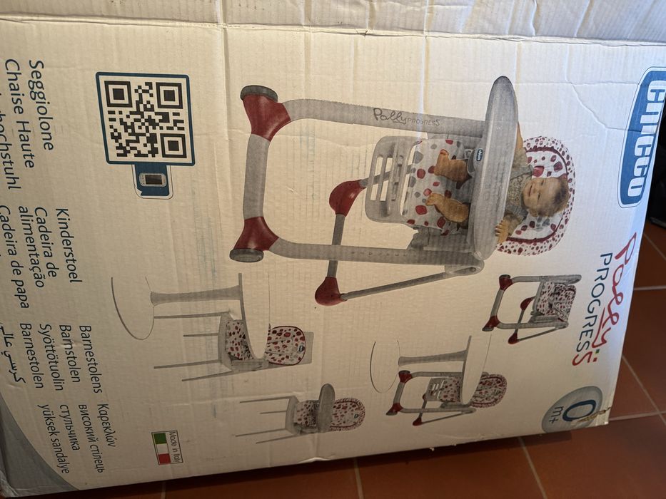 Cadeira de refeição bebé