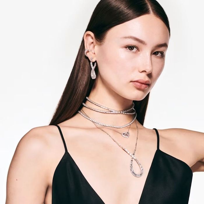 Сережки Swarovski Huperbola
