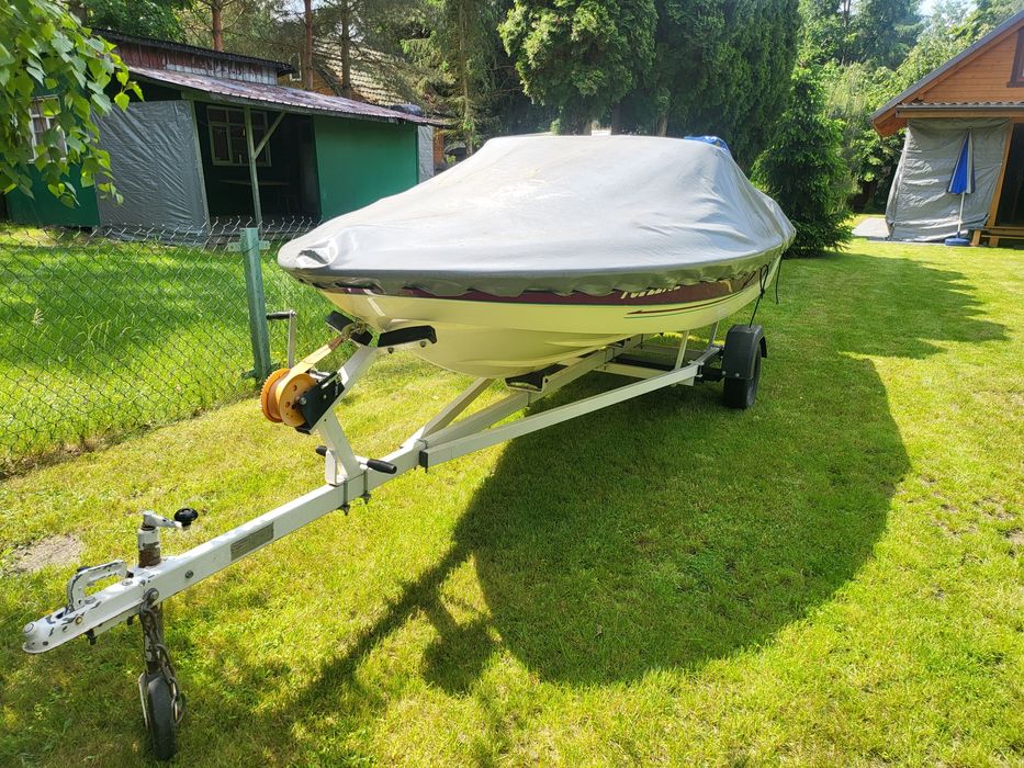 Łódź motorową motorówka Fletcher Bravo Gto 15. Stare Lubiejewo